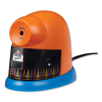 Elmer's® Crayonpro Electric Sharpener, School Version, Ac-powered, 5.63 X 8.75 X 7.13, Orange-blue freeshipping - TVN Wholesale